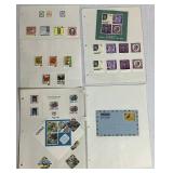 Large Bundle of Postage Stamps from Ghana