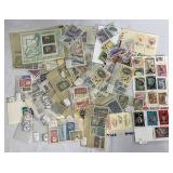 Large Bundle of Postage Stamps from Ghana