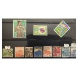 Large Assortment of Stamps from Japan dating back to 1876