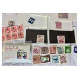 Stamps from North and South Korea