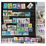 Stamps from North and South Korea