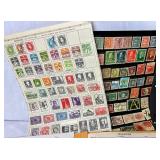 Massive Lot of Scandanavian Postage Stamps