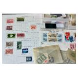 Massive Lot of Scandanavian Postage Stamps