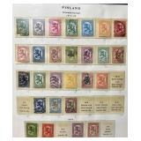 Collection of Stamps from Finland Dating  back to 1916