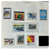 Collection of Stamps from Finland Dating  back to 1916