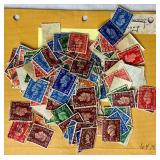 Bundle of Postage Stamps from Hong Kong Dating back to  1885