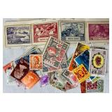 Bundle of Postage Stamps from Hong Kong Dating back to  1885