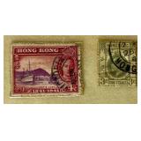 Bundle of Postage Stamps from Hong Kong Dating back to  1885