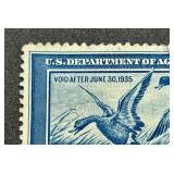 1934 $1 U.S. Federal Migratory Bird Hunting Stamp