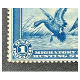 1934 $1 U.S. Federal Migratory Bird Hunting Stamp