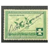 1937 $1 U.S. Federal Migratory Bird Hunting Stamp