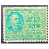 Federal Use Tax on Motor Vehicle Stamps