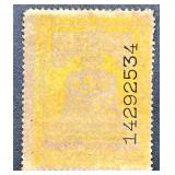 Federal Use Tax on Motor Vehicle Stamps - 1943 - 2 Stamps