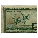 1937 $1 U.S. Federal Migratory Bird Hunting Stamp