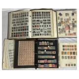 Stamps from Around the World - 3 Albums