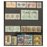 Stamps from Around the World - 3 Albums