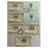 Assorted Postage Stamps from Guatemala and Grenada