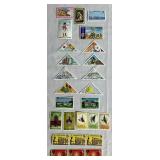 Assorted Postage Stamps from Guatemala and Grenada