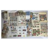 Collection of Stamps from India and Nepal dating back to 1882