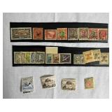 Postage Stamps from Iceland, Jamaica and Jersey