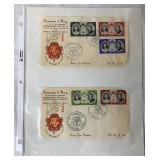 Selection of Postage Stamps from Malta, Monaco and Morocco