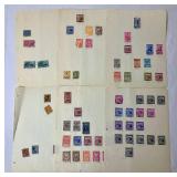 Bundle of Postage Stamps from Vatican City, Venezuela and Yemen
