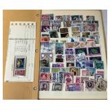Bundle of Postage Stamps from Vatican City, Venezuela and Yemen