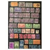 Album of American Stamps from the 1930