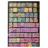 Album of American Stamps from the 1930