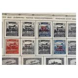 Large Assortment of Stamps from Hungary dating back to 1874