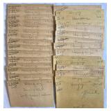 Large Assortment of Stamps from Hungary dating back to 1874