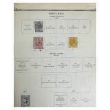 Selection of Stamps from Costa Rica - dating back to 1863