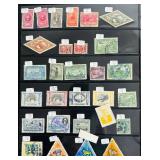 Selection of Stamps from Costa Rica - dating back to 1863