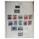 Assortment of Stamps from Chile and Columbia