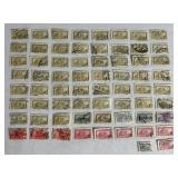 Assortment of Stamps from Chile and Columbia