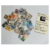 Assortment of Stamps from Chile and Columbia