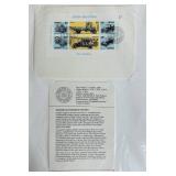 International First Day of Issue Stamps and Souvenior Stamps