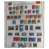 Assortment of Postage Stamps from Belize, Ceylon, Congo, Cyprus, and Dahomy