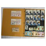 Assortment of Postage Stamps from Belize, Ceylon, Congo, Cyprus, and Dahomy