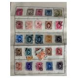 Collection of Postage Stamps from Egypt dating back to 1882