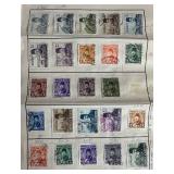 Collection of Postage Stamps from Egypt dating back to 1882