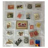 Assortment of Postage Stamps from Australia and Victoria dating back to 1875