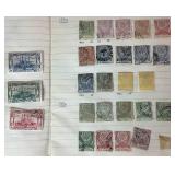 Assortment of International Stamps from Palestine, Turkey and Uruguay