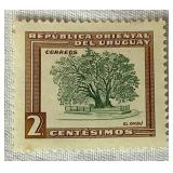 Assortment of International Stamps from Palestine, Turkey and Uruguay