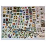 Animal Stamps from the Around the World of Fish, Insects, Birds, Butterflies, Animals and Sealife