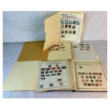 Collection of Stamps from Samoa, Slovakia, Salvador and Spanish Sahara