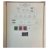 Collection of Stamps from Samoa, Slovakia, Salvador and Spanish Sahara