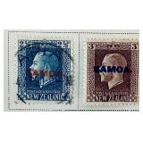 Collection of Stamps from Samoa, Slovakia, Salvador and Spanish Sahara