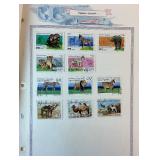 Collection of Stamps from Samoa, Slovakia, Salvador and Spanish Sahara