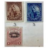 Collection of Stamps from Samoa, Slovakia, Salvador and Spanish Sahara